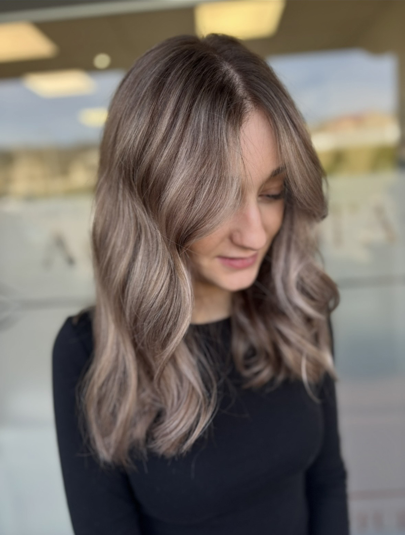 Balayage et coloration proche de Custines